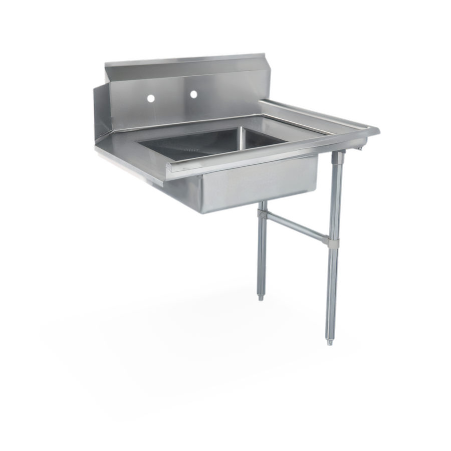Product image #1 for Steel Works Stainless 36-Inch Straight Soiled Dish Table with Pre-Rinse Bowl