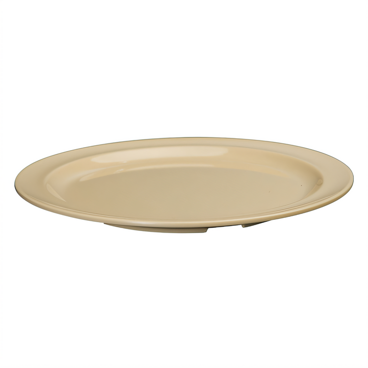 Product image #2 for Winco Classic 9-Inch Round Tan Melamine Plate