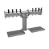 Thumbnail image #1 for Glastender Pipe Tee 8-Faucet Glycol-Cooled Countertop Draft Dispensing Tower