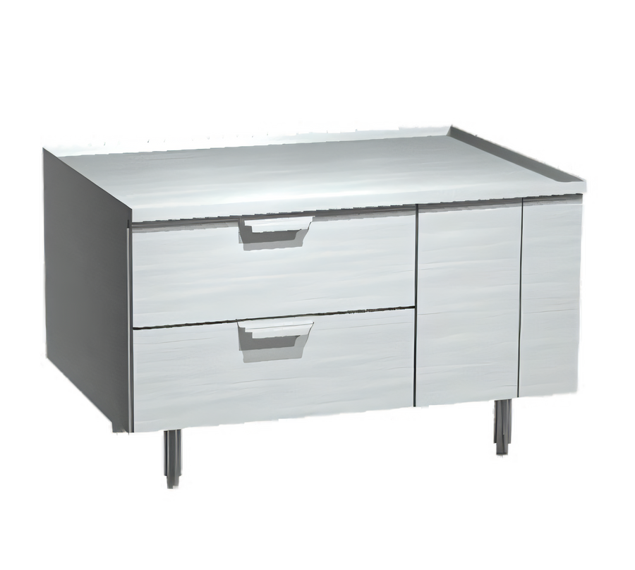 Product image #1 for La Rosa 42-Inch Remote Refrigerated Equipment Stand with 2 Drawers