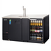 Thumbnail image #1 for Everest Refrigeration 68-Inch Two-Section Back Bar & Direct Draw Keg Refrigerator Combo with 1 Draft Tower