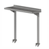 Thumbnail image #1 for John Boos Single Cantilevered Stainless Steel Overshelf with 1-1/2 Inch Rear Turnup, 132 Inch W x 12 Inch D, 16 Gauge