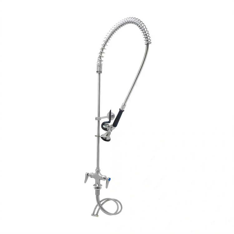Product image #2 for Single-Hole Deck Mount Mixing Faucet with 24-Inch Riser and 1.15 GPM Spray Valve