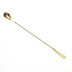Thumbnail image #1 for Barfly Japanese Style One-Piece Gold-Plated Bar Spoon, 13-3/16 Inch, Twisted Stem