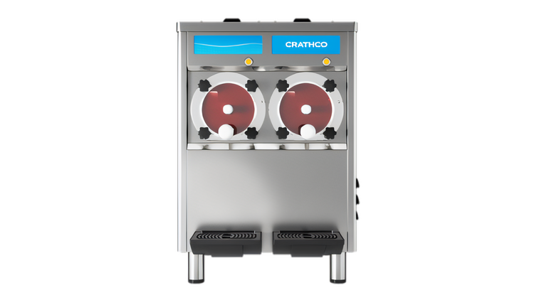 Product image #1 for Crathco CR 2502 Double-Flavor Countertop Frozen Beverage Machine, Air-Cooled, Self-Contained, 115V