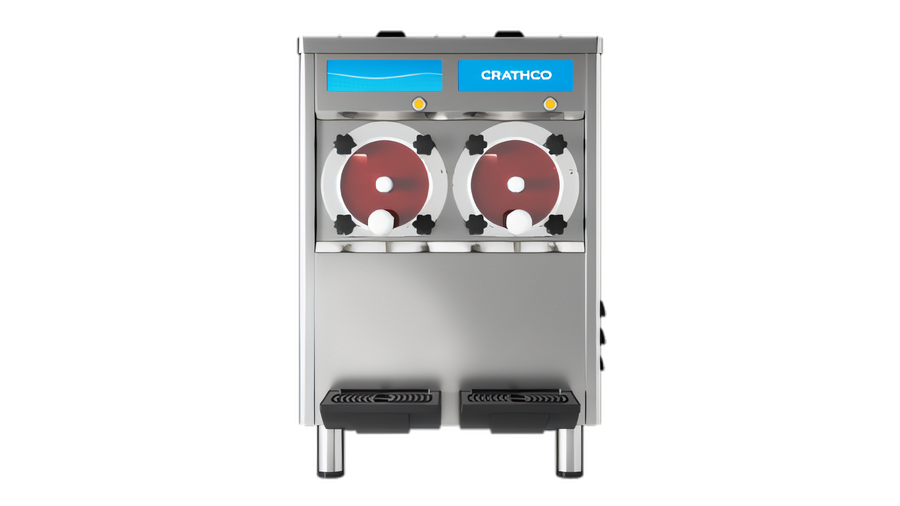 Product image #1 for Crathco CR 2502 Double-Flavor Countertop Frozen Beverage Machine, Air-Cooled, Self-Contained, 115V