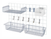 Thumbnail image #1 for Quantum Store Grid Accessory Pack with Baskets, Shelf, Hooks and Clear Bin
