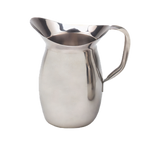 Thumbnail image #1 for American Metalcraft WP100 100 oz Stainless Steel Bell Pitcher with Handle, Mirror Finish Case of 12
