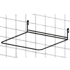 Thumbnail image #1 for Metro SmartWall STP3BR Insert Pan Holder, 12-1/2"W x 7-1/2"D x 4"H, Brite Zinc Finish, NSF