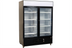 Thumbnail image #1 for Excellence Commercial Products TKOF-42 Two-Section Glass Door Freezer Merchandiser