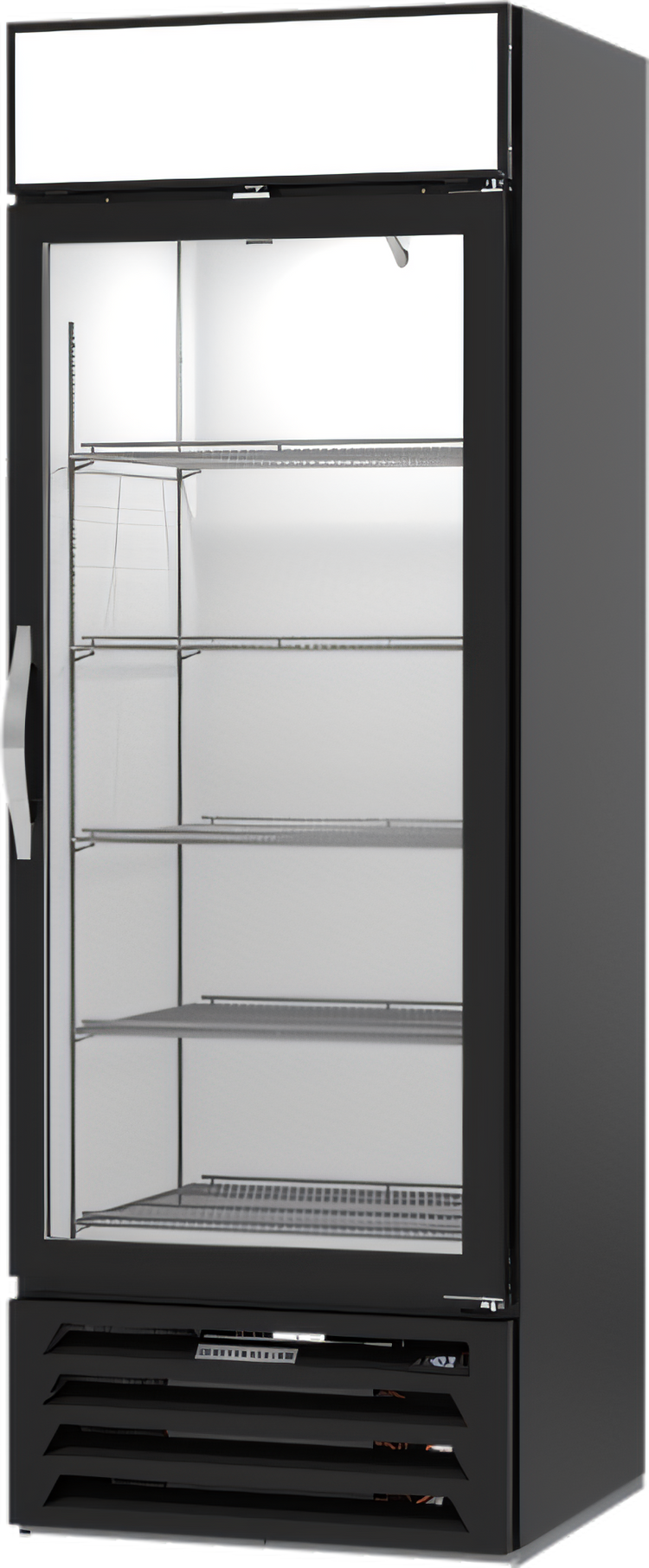 Product image #1 for Beverage Air MarketMax One-Section Reach-In Glass Door Freezer Merchandiser