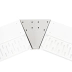 Thumbnail image #1 for John Boos UBDR-45-IC Stainless Steel Underbar Drink Rail 45° Inside Corner Filler