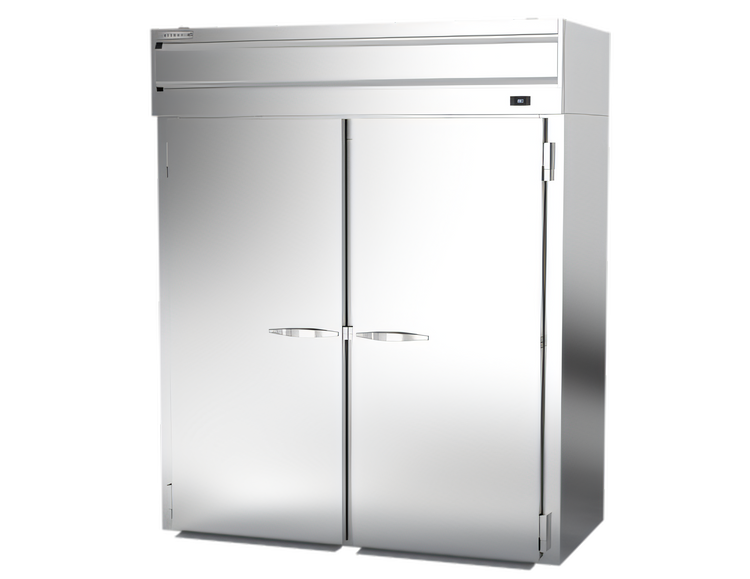 Product image #1 for Beverage-Air P Series Roll-In Two-Section Warming Cabinet, 44.2 Cu. Ft., Full-Height Doors