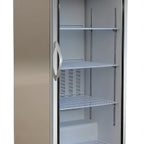 Thumbnail image #1 for Kelvinator Commercial KCHRI25R1GDR 1-Section Glass Door Reach-In Refrigerator, 22.7 Cu. Ft., Right-Hinged, Bottom-Mount