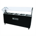 Thumbnail image #1 for Advance Tabco Triumph Supreme Portable Electric Hot Food Buffet Table with 5 Sealed Wells and Sneeze Guard