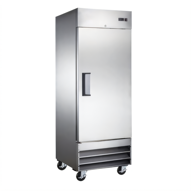 Product image #1 for Black Diamond 23 Cu. Ft. 1-Section Reach-In Freezer with Solid Door, Bottom-Mount Self-Contained Refrigeration, 115V