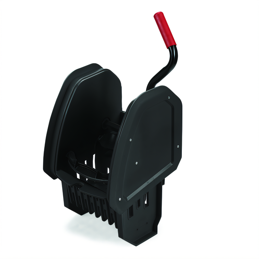 Product image #1 for Rubbermaid Commercial WaveBrake Executive Down-Press Mop Wringer, 16 to 32 oz, Black Plastic