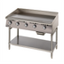 Thumbnail image #1 for Star Ultra-Max 72-Inch Countertop Gas Griddle, Mechanical Snap-Action Thermostat, Steel Plate