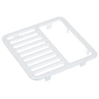 Thumbnail image #1 for AllPoints Foodservice Parts & Supplies 11526 Porcelain Full Floor Sink Top Grate, 9-1/4"