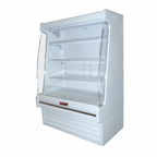 Thumbnail image #1 for Howard-McCray Ovation Series R-OD30E-5-LED 63-Inch W x 72-Inch H White 3-Tier LED Remote Dairy Open Merchandiser