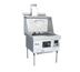 Thumbnail image #1 for MasterRange One-Chamber Gas Wok Range with Flue Riser, Refractory Brick Chamber, and Swing Faucet