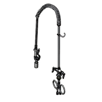 T&S Brass EasyInstall Single Hole Deck Mount Pre-Rinse Unit with 24-Inch Riser and 44-Inch Hose