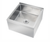 Thumbnail image #1 for Krowne 24-Inch x 24-Inch Stainless Steel Floor Mop Sink