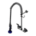Thumbnail image #1 for EasyInstall 8-Inch Wall-Mount Pre-Rinse Unit with Mixing Faucet, 44-Inch Hose, and 6-Inch Wall Bracket
