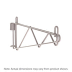 Thumbnail image #1 for Metro Super Erecta 1WS14K4 Post-Mount Single Shelf Support for 14 in W Shelf, Gray Epoxy-Coated