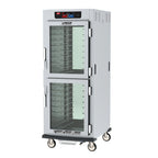 Thumbnail image #1 for Metro C5 C599-SDC-UPDC Controlled Humidity Heated Holding and Proofing Cabinet, Pass-Thru Glass Dutch Doors, 17 Full-Size Pan Capacity