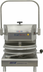 Thumbnail image #1 for DoughXpress DXM-SS-120 Commercial Manual Pizza Dough Press with Heated Upper Platen, 18