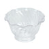 Thumbnail image #1 for Winco 5 oz Clear SAN Plastic Tulip-Rim Ice Cream/Berry Dessert Dish