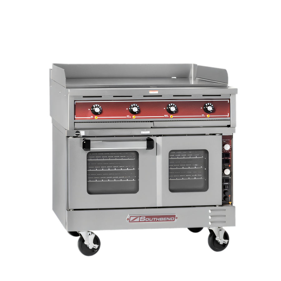 Product image #1 for Southbend SE36T-TTT 36-Inch Electric Heavy Duty Range with Griddle and TruVection Oven