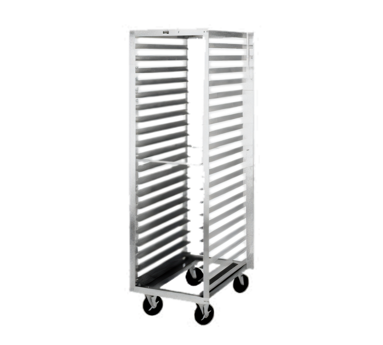 Product image #1 for Metro Mobile End-Load Pass-Thru Aluminum Tray Rack for 12 18 x 26 or 24 14 x 18 Pans