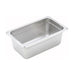 Thumbnail image #1 for Winco Quarter-Size 4-Inch Deep Solid Anti-Jamming Steam Table Pan, 24 Gauge Stainless Steel