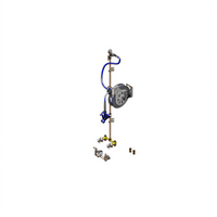 T&S Brass Open Wall-Mount Retractable Hose Reel System with 3/8
