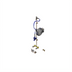 Thumbnail image #1 for T&S Brass Open Wall-Mount Retractable Hose Reel System with 3/8