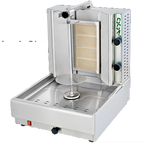 Thumbnail image #1 for Eurodib USA Visvardis DG4AN Gas Vertical Broiler, 40–70 lb Capacity, 24,000 BTU, 110V Enclosed Spit Motor