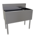 Thumbnail image #1 for Glastender 36-Inch Underbar Combo Ice Bin/Cocktail Unit with Right-Side Bottle Well and 10-Circuit Cold Plate