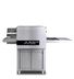 Thumbnail image #1 for Moretti Forni T64E1SC Electric Ventless Conveyor Pizza Oven with Closed Stand, Single Deck, 16-Inch Belt