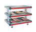 Thumbnail image #1 for Hatco Glo-Ray® Designer Horizontal Countertop Hot Food Display Warmer, 48.25-Inch Wide, 2 Shelves