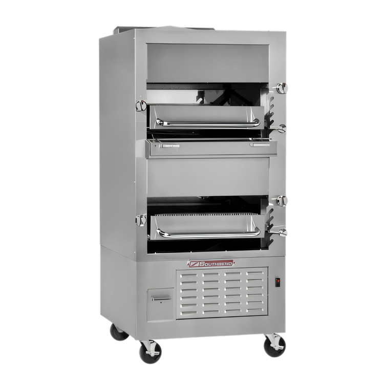Product image #1 for Southbend 270 Double-Deck Free-Standing Infrared Gas Broiler with Enclosed Base