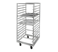 Channel Manufacturing 413A-DOR Double Section Side-Loading Aluminum Oven Rack, 24-Pan Capacity