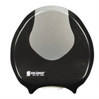Thumbnail image #1 for CFS Brands Summit R2070BKSS Single-Roll Jumbo Bath Tissue Dispenser, Plastic, Black & Stainless Steel