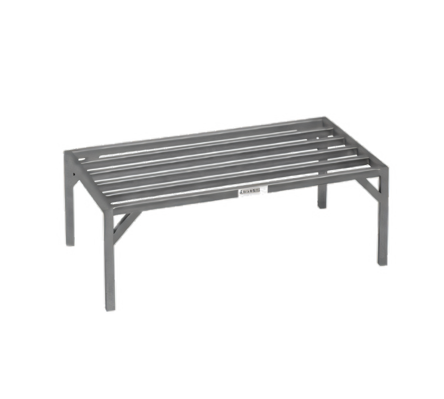 Product image #1 for Lifetime Tough Stainless Steel Tubular Dunnage Rack, 24 in. W x 20 in. D x 12 in. H, 4,000 lb. Capacity