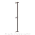 Thumbnail image #1 for Metro Super Erecta 13PDFK4 Wall-Mount Wire Shelving Post & Mounting Brackets, 13-7/8"H, Gray Epoxy-Coated
