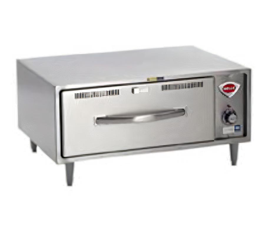 Product image #1 for Wells Heavy Duty Freestanding Single-Drawer Warming Drawer, 8 Dozen Roll Capacity