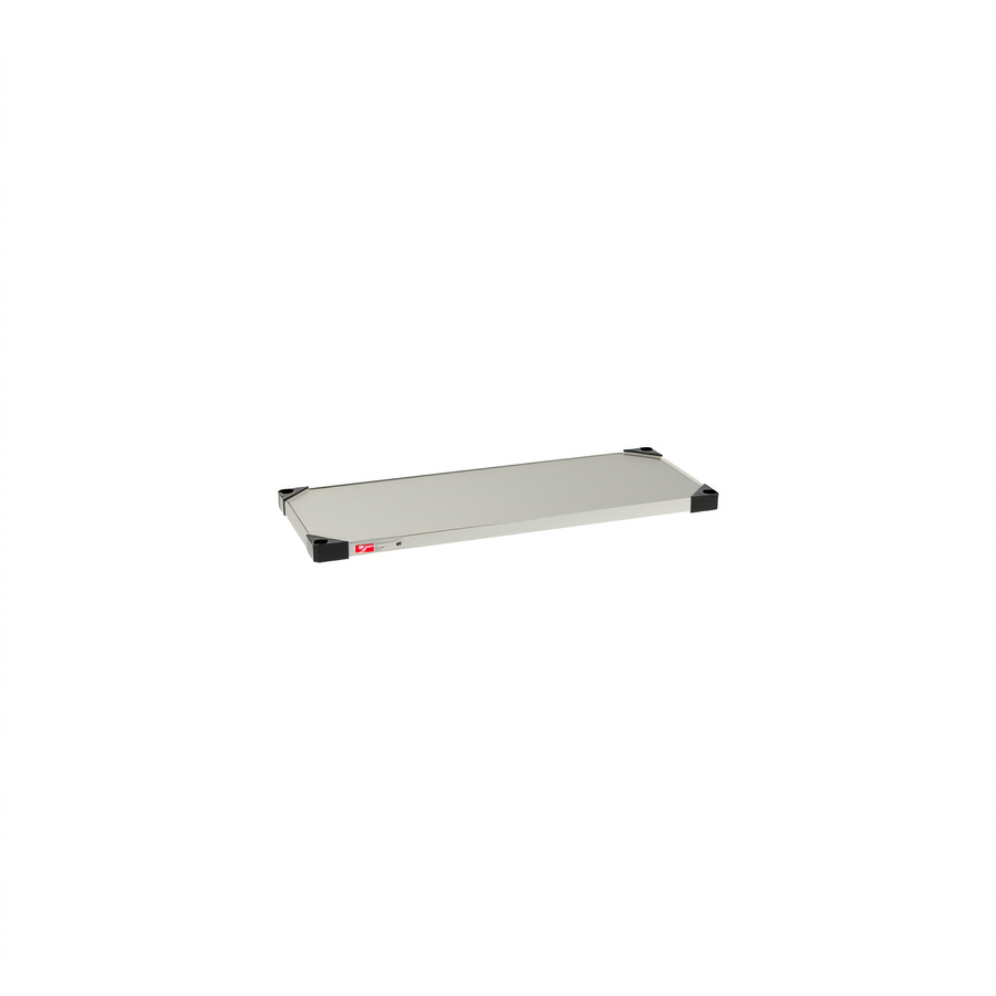 Product image #1 for Metro Super Erecta 36 x 14 Inch Flat Solid Stainless Steel Shelf with Raised Ship's Edge
