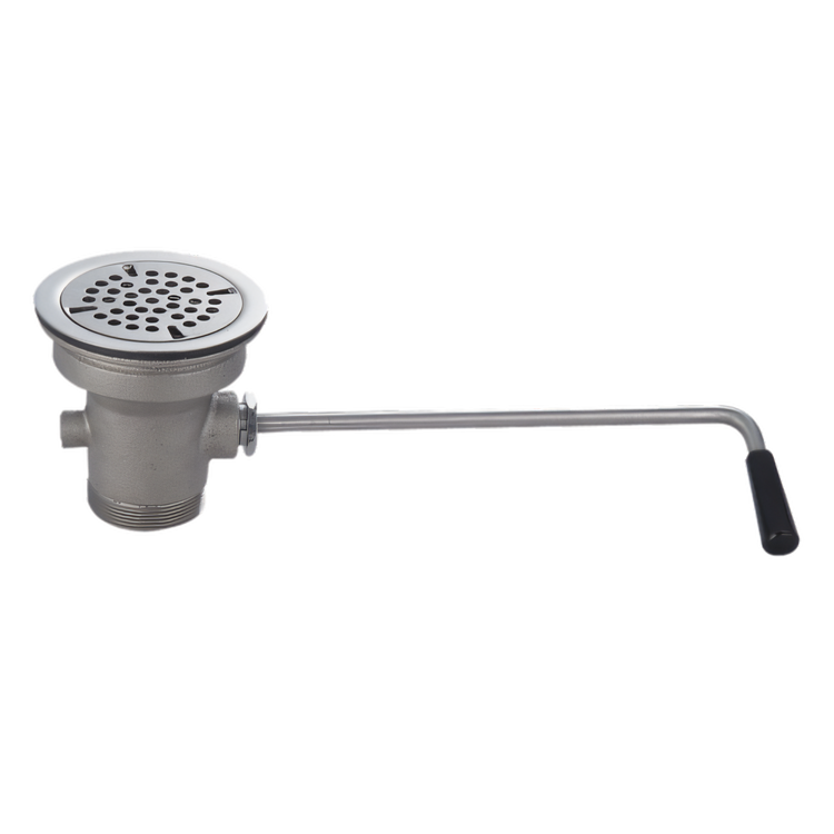 Product image #1 for John Boos Twist Handle Lever Waste Valve for 3-1/2-Inch Sink Opening