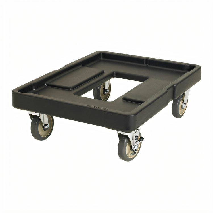 Product image #2 for Cambro Camdolly® Open Frame Food Carrier Dolly, 300 lb Capacity, 5-Inch Casters, Black